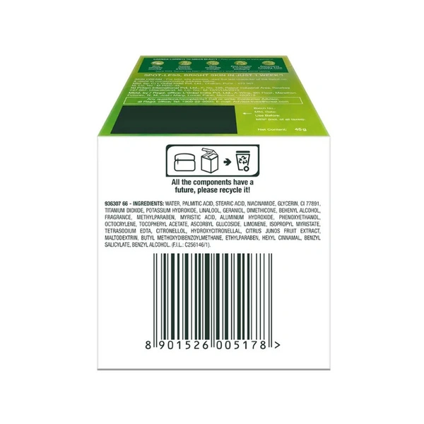 Garnier Bright Complete Vitamin C Serum Face Cream - 45 gm