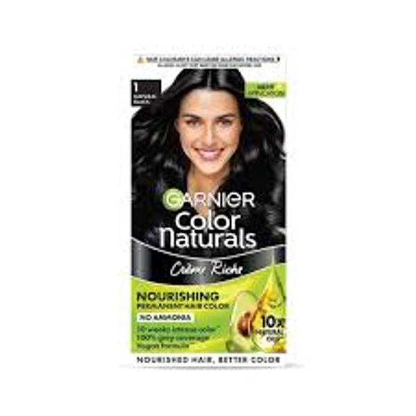 Garnier Color Naturals Creme Riche 1 natural Black - 1 Pack
