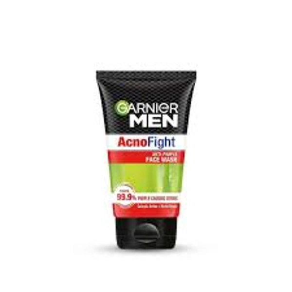 Garnier Men Acno Fight Anti-Pimple Face Wash - 100 gm - 100 gm