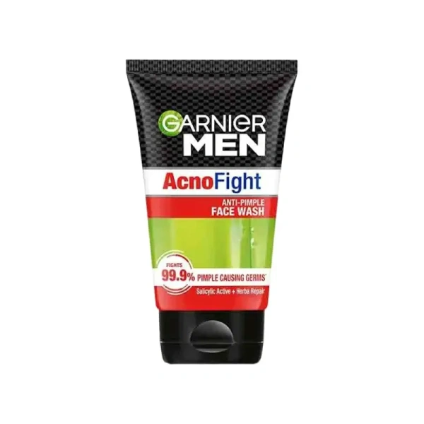 Garnier men Acno Fight Anti-Pimple Face Wash 100 gm - 100 gm