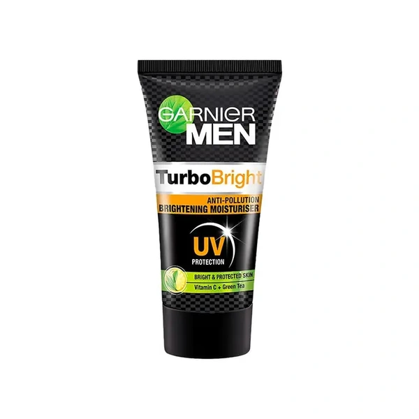 Garnier Men Turbo Bright Anti-Pollution Brightening Moisturizing Creame - 40 gm