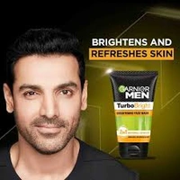 Garnier Men Turbo Bright Brightening Face Wash-100 gm - 100 gm