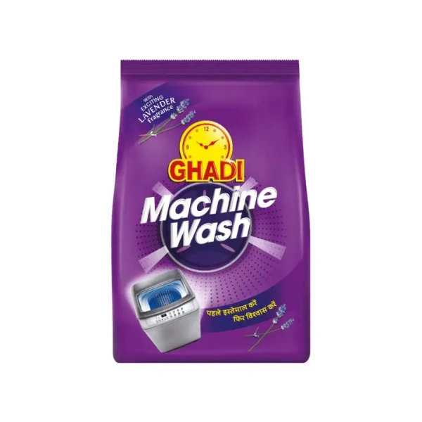 Ghadi Top Load Detergent Powder (Lavender Fragrance) - 1 kg - 1 kg