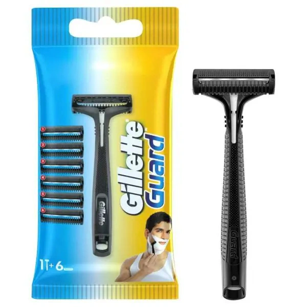 GILLETTE GUARD RAZOR WITH CARTRIDGE - 1 PIECE