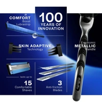 GILLETTE MACH 3 CARTRIDGES - 4 PIECE
