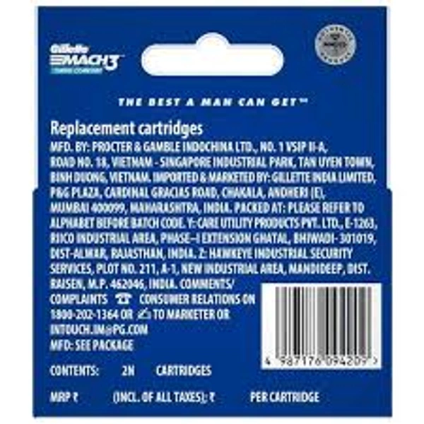 Gillette Mach3 Fresh Clean - 2 Piece - 2 Pieces