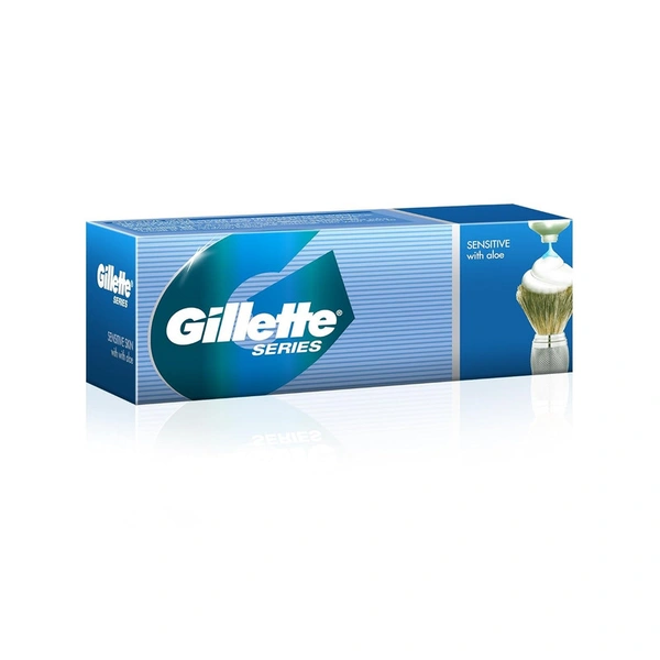 GILLETTE SENSITIVE PRE SHAVE GEL TUBE - 60 G