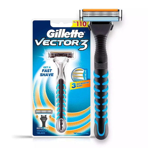 GILLETTE VECTOR 3 RAZOR - 1 PIECE