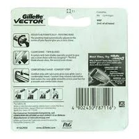 Gillette Vector+ 6 Cartridges - 6 Unit