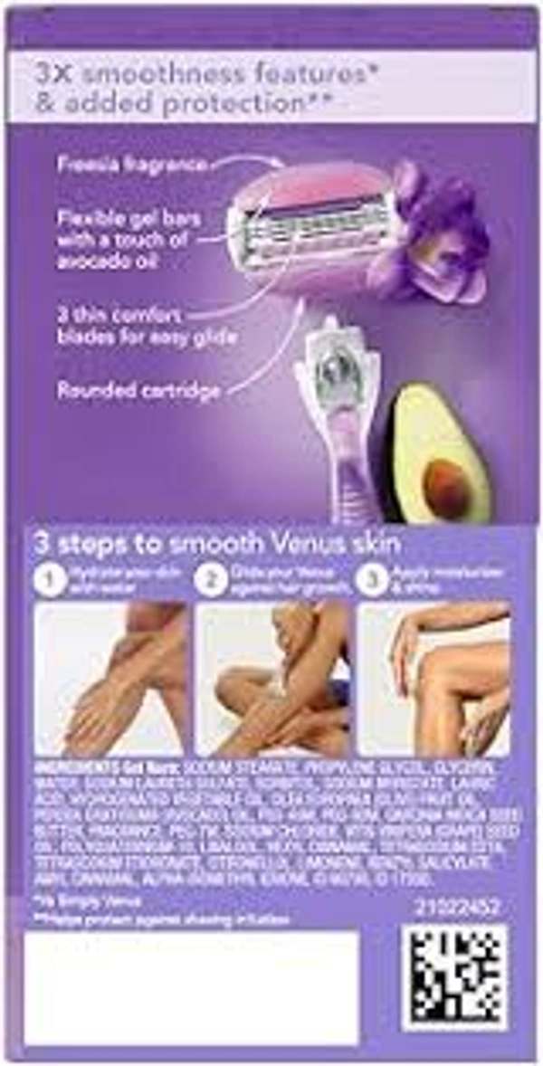 Gillette Venus Comfortglide 3X Smoothness - 1 Piece - 1 Piece