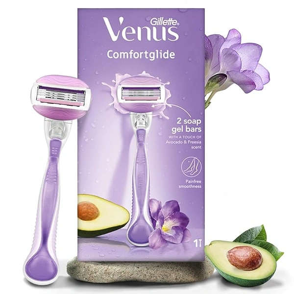 Gillette Venus Comfortglide Hair Removal System Women's Razor - 1 Unit