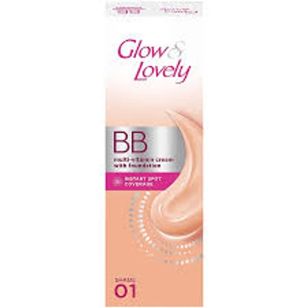 Glow & Lovely BB Multi Vitamin Cream With Foundation - 9 gm - 9 gm