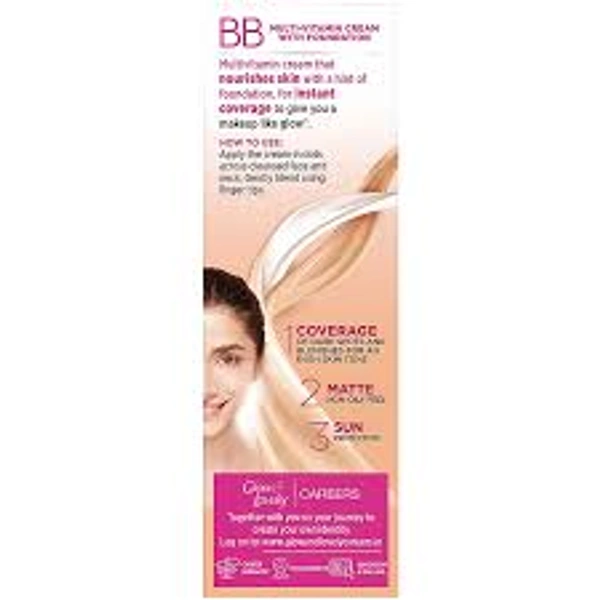Glow & Lovely BB Multi Vitamin Cream With Foundation - 9 gm - 9 gm