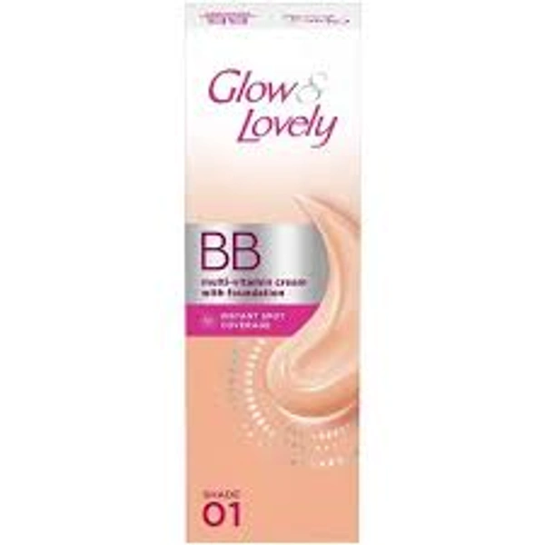 Glow & Lovely BB Multi Vitamin Cream With Foundation - 18 gm - 18 gm