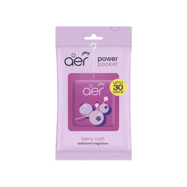 Godrej Aer Power Pocket Berry Rush Air Freshener - 10 gm - 10 gm