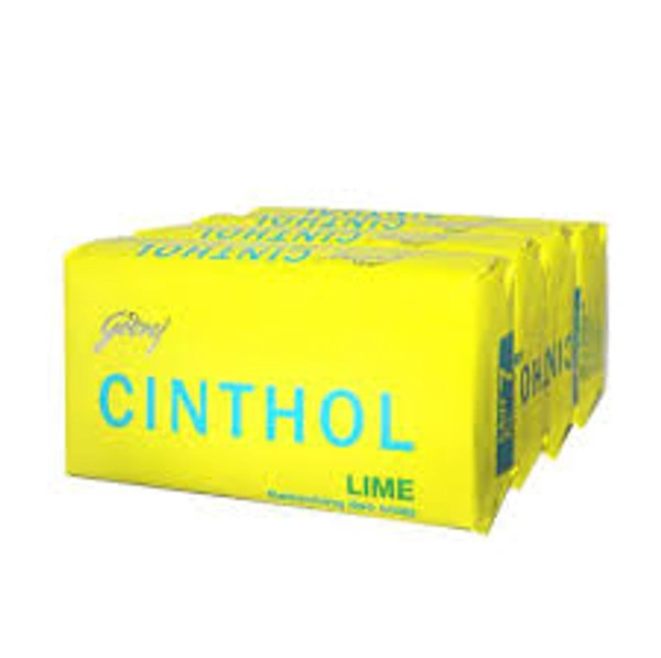 Godrej Cinthol Lime Refreshing Deo Soap - (5*100 gm) - 500 gm