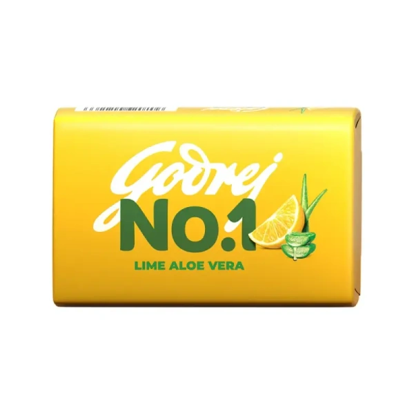 Godrej No.1 Lime & Aloe Vera Soap (4*150 gm) - Buy 3 Get 1 Free - 600 gm