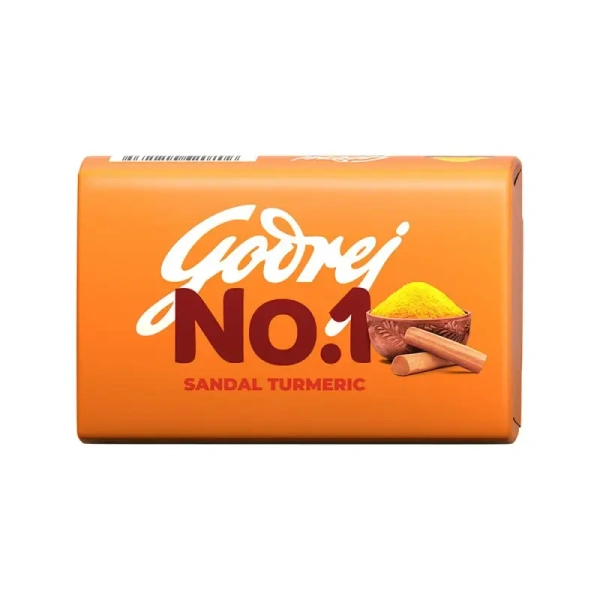 Godrej No.1 Sandal & Turmeric Soap (4*150 gm) - Buy 3 Get 1 Free - 600 gm