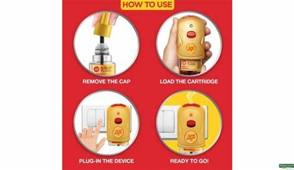 Good Knight Gold Flash Mosquito Killer Machine Combo Pack of 3 - (3*45 ml) - 135 ml - 135 ml