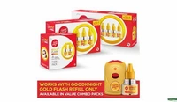 Good Knight Gold Flash Mosquito Killer Machine Combo Pack of 3 - (3*45 ml) - 135 ml - 135 ml