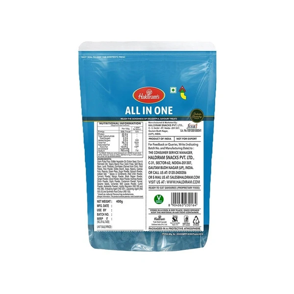Haldiram'S All In One Mixture Namkeen - 400 gm - 400 gm