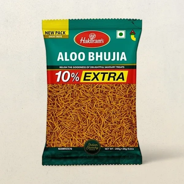 Haldiram's Aloo Bhujia Namkeen - 210 gm - 210 gm