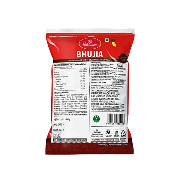 Haldiram's Bhujia - 400 gm - 400 gm