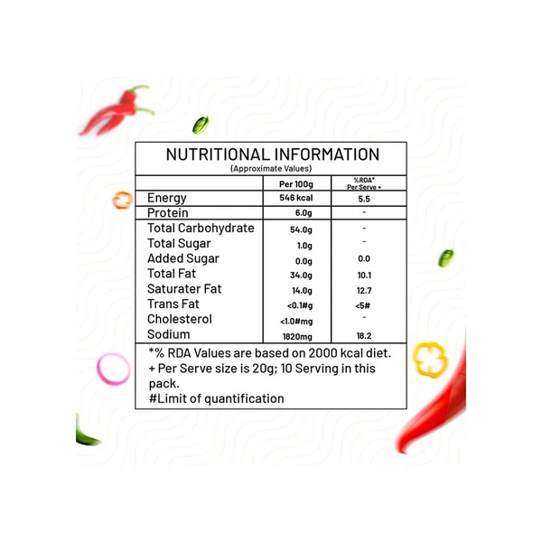 Haldiram'S Chilli Chatak Lachha Namkeen Snacks - 200 gm - 200 gm