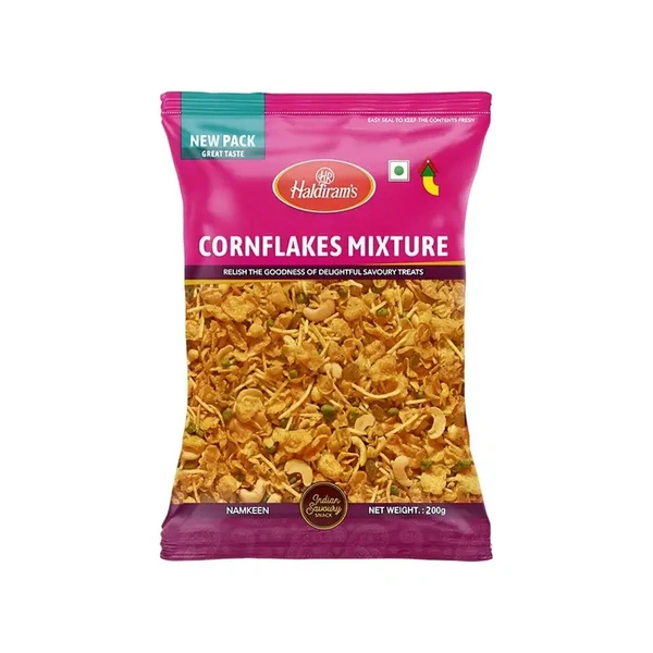 Haldiram's Cornflakes Mixture Namkeen - 200 gm - 200 gm