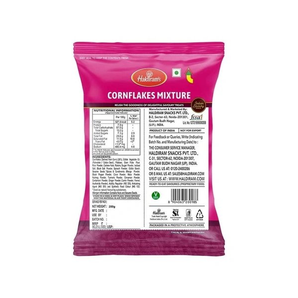Haldiram's Cornflakes Mixture Namkeen - 200 gm - 200 gm