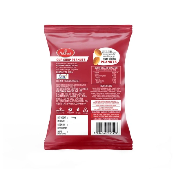 Haldiram'S Gupshup Peanuts - 200 gm - 200 gm