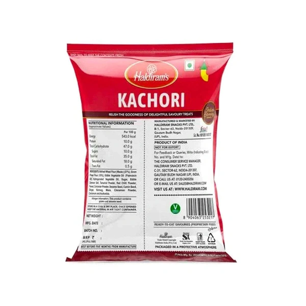 Haldiram'S Kachori - 210 gm - 210 gm