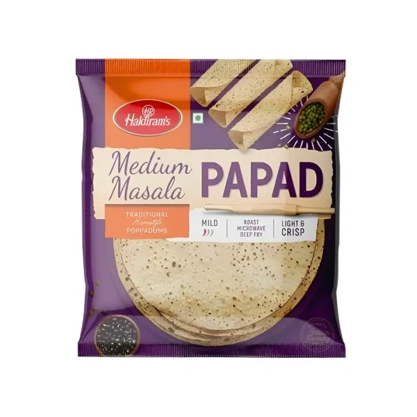 Haldiram'S Medium Masala Papad - 200 gm - 200 gm