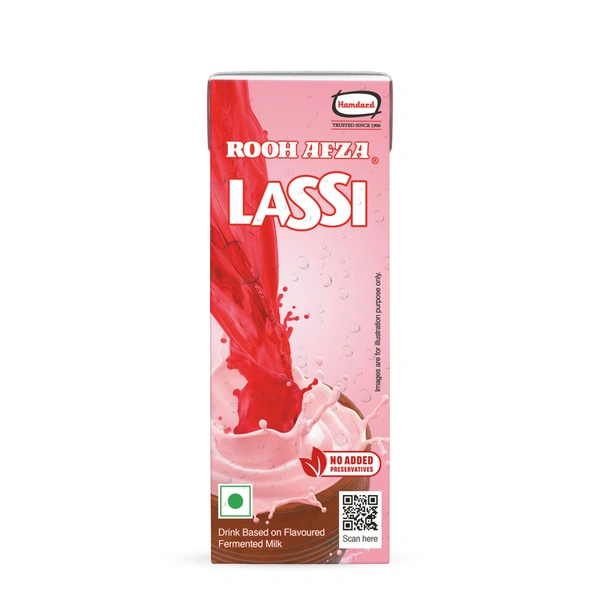 Hamdard Rooh Afza Sweet Lassi - 180 ml