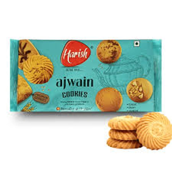 Harish Ajwain Cookies - 400 gm - 400 gm
