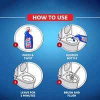 Harpic 10X Disinfectant Liquid Toilet Cleaner (Original) Pack Of 3 - (3*333 ml) - 1 ltr - 1 ltr