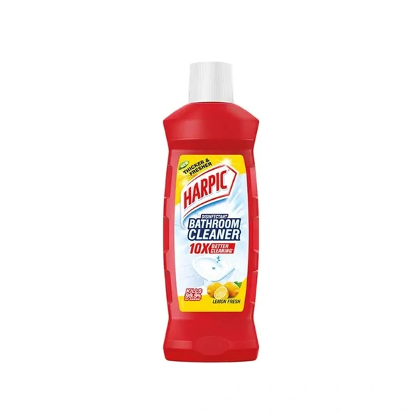 Harpic Disinfectant Liquid Bathroom Cleaner Liquid (Lemon) - 500 ml - 500 ml