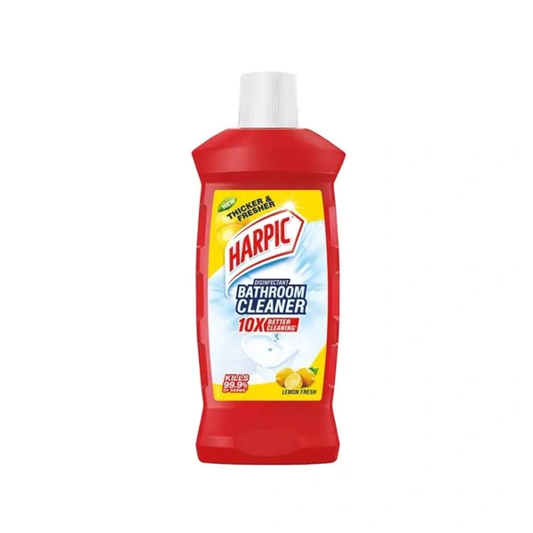 Harpic Disinfectant Liquid Bathroom Cleaner Liquid (Lemon) - 1 ltr - 1 ltr