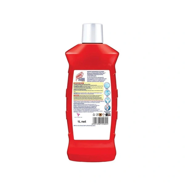 Harpic Disinfectant Liquid Bathroom Cleaner Liquid (Lemon) - 1 ltr - 1 ltr