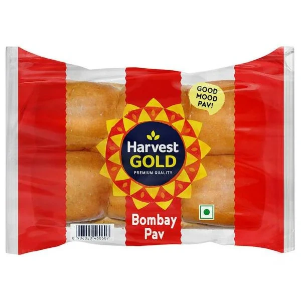 Harvest Gold bombay Pav (6 Pieces) - 250 gm