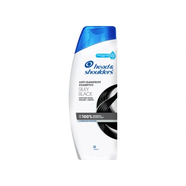 Head & Shoulders Silky Black Anti Dandruff Shampoo - 340 ml