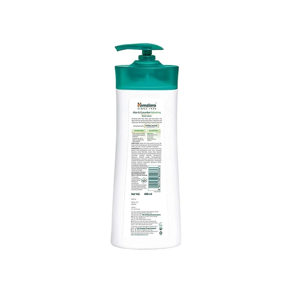 Himalaya Aloe & Cucumber Refreshing Body Lotion - 400 ml