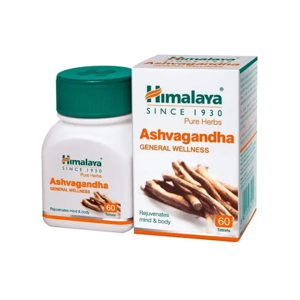 Himalaya General Wellness Ashwagandha Tablets- 60 Piece - 60 Piece