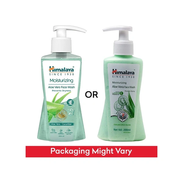 Himalaya Moisturising Aloe Vera Face Wash (200 ml) - 200 ml