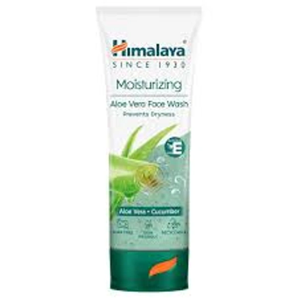 Himalaya Moisturising Aloe Vera Face Wash - 50 ml - 50 ml
