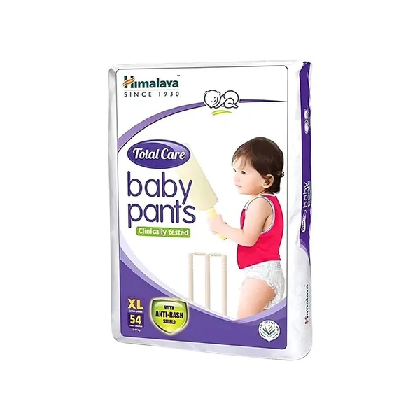 Himalaya Total Care Baby Diaperr (Pants, XL, 12-17 kg) - 1 Pack (54 Piece)