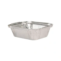 Home Fresh Aluminium Disposable Food Container (250 ml) - 1 pack (25 pieces)