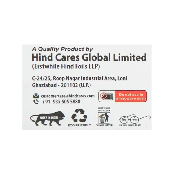 Home Fresh Aluminium Disposable Food Container (250 ml) - 1 pack (25 pieces)