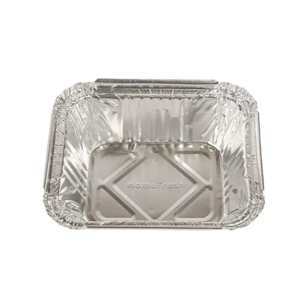 Home Fresh Aluminium Disposable Food Container (450 ml) - 1 pack (25 pieces)
