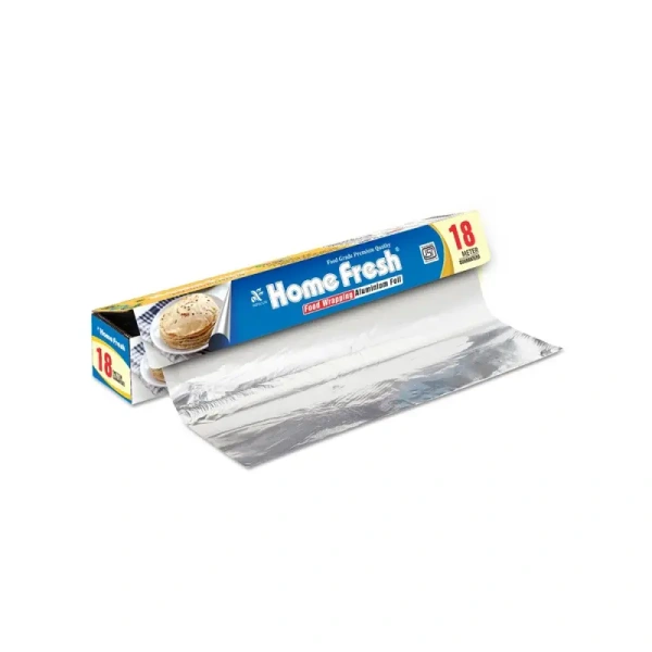 Home Fresh Food Wrapping Aluminium Foil - 18 m - 1 piece (18 m)